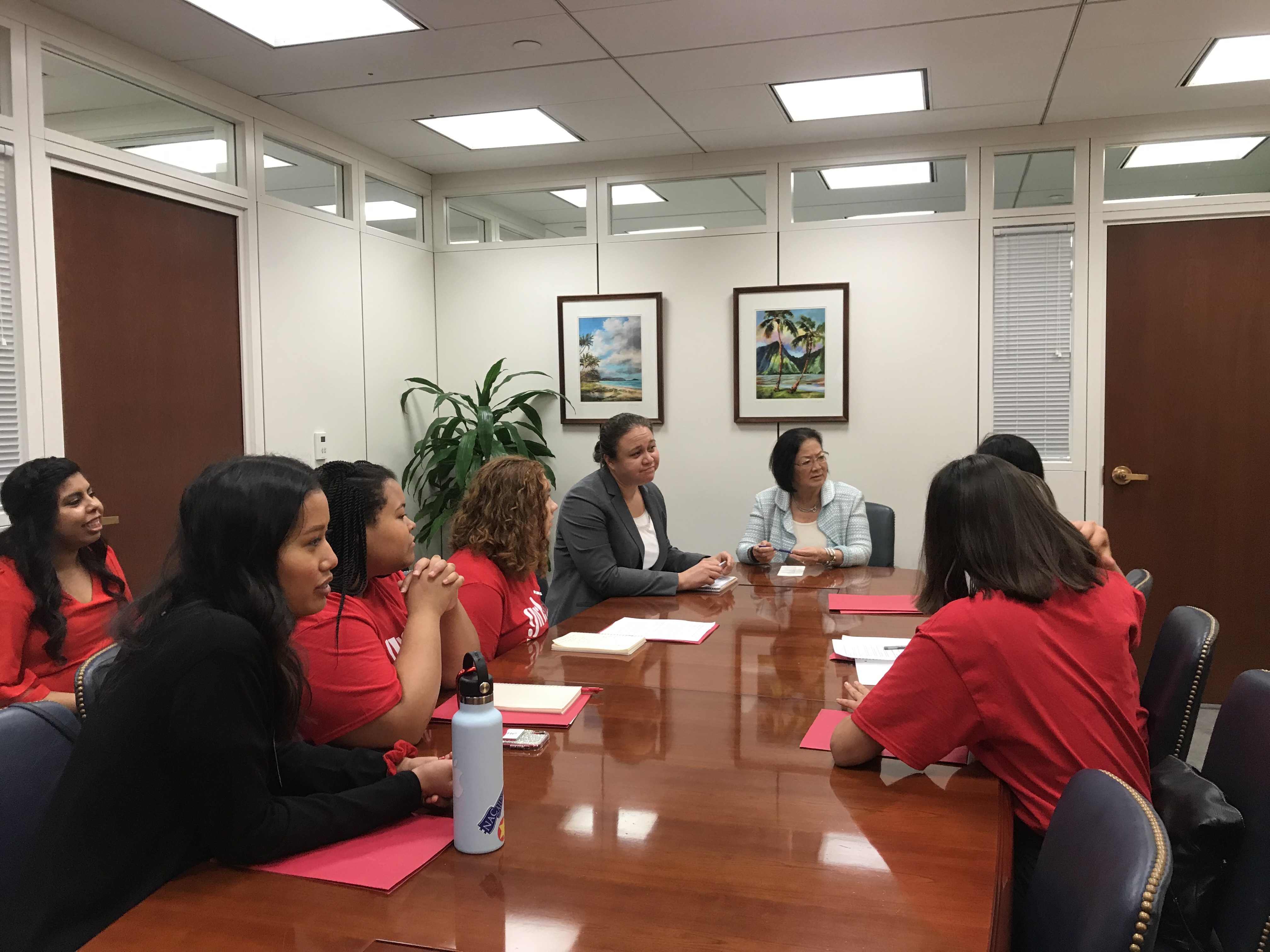 Teen Advocacy Council with Mazie Hirono
