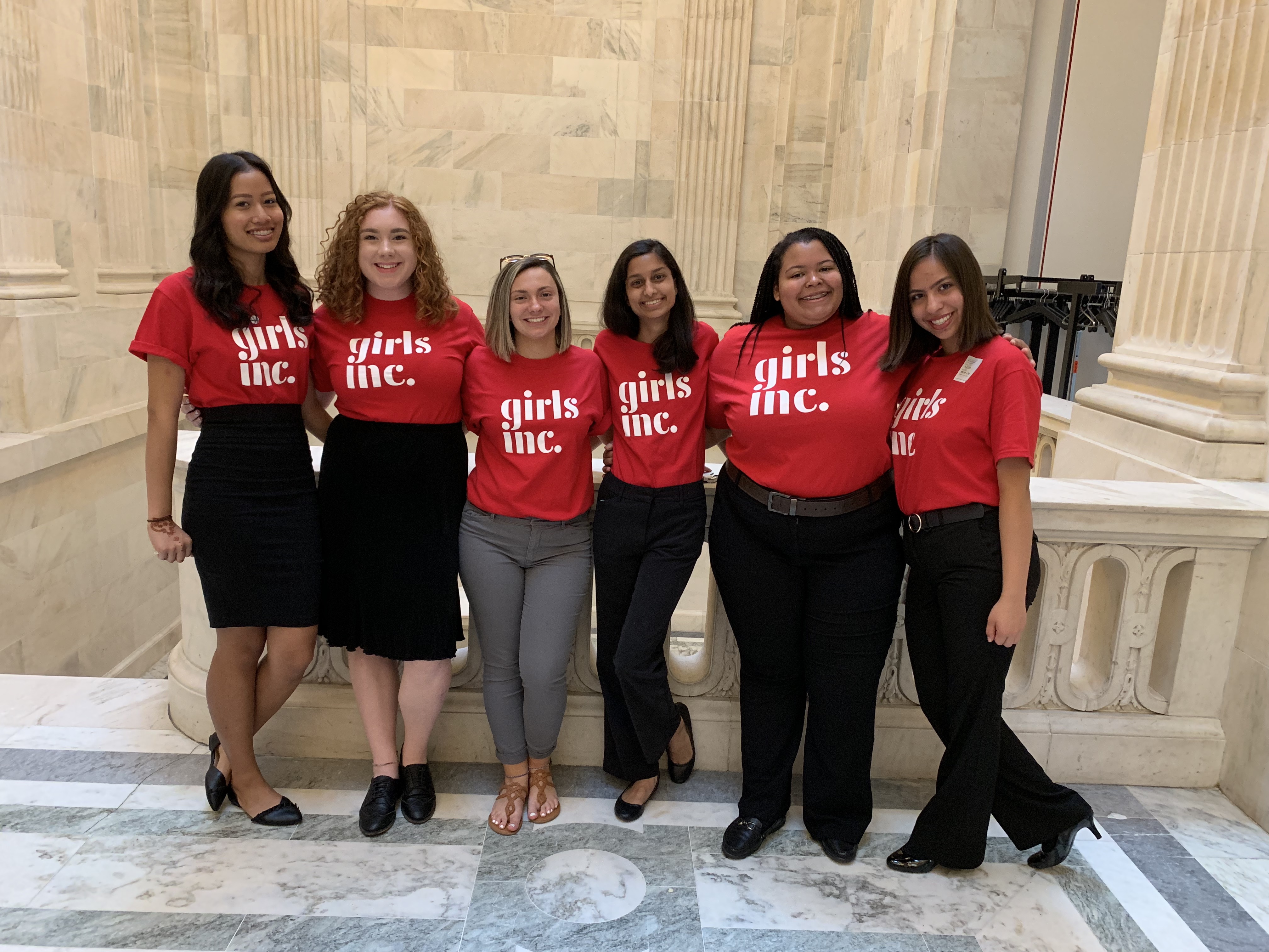 Girls head to the Hill to make their voices heard