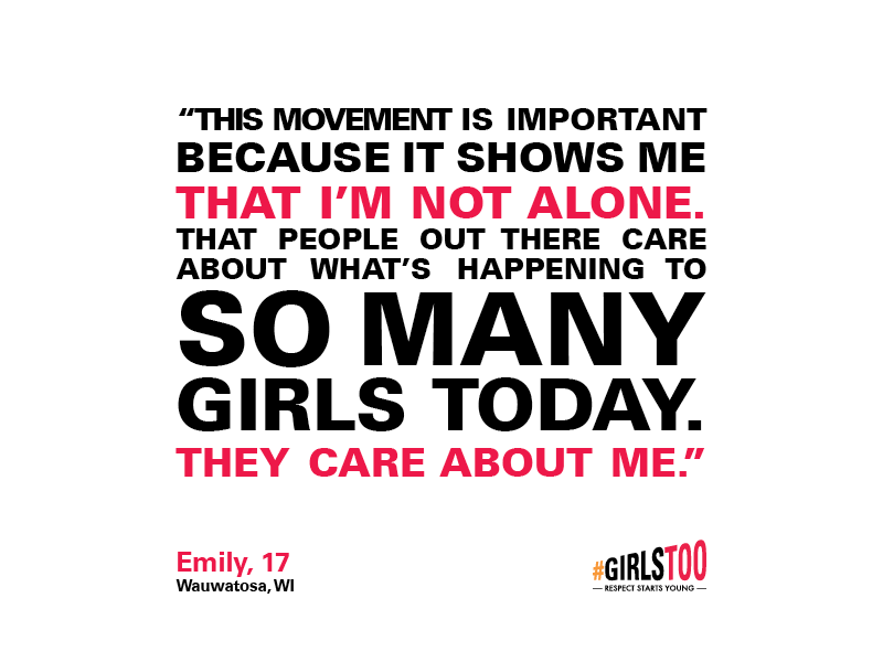 18 Girl Quotes | Why the #GirlsToo Campaign Matters So Much