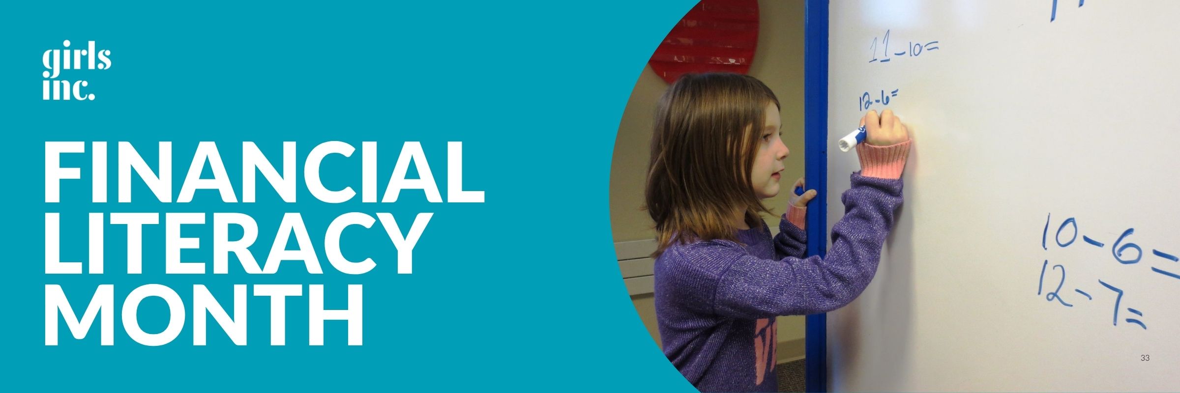 Financial Literacy Month with Girls Inc.
